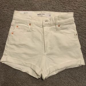 High rise shorts